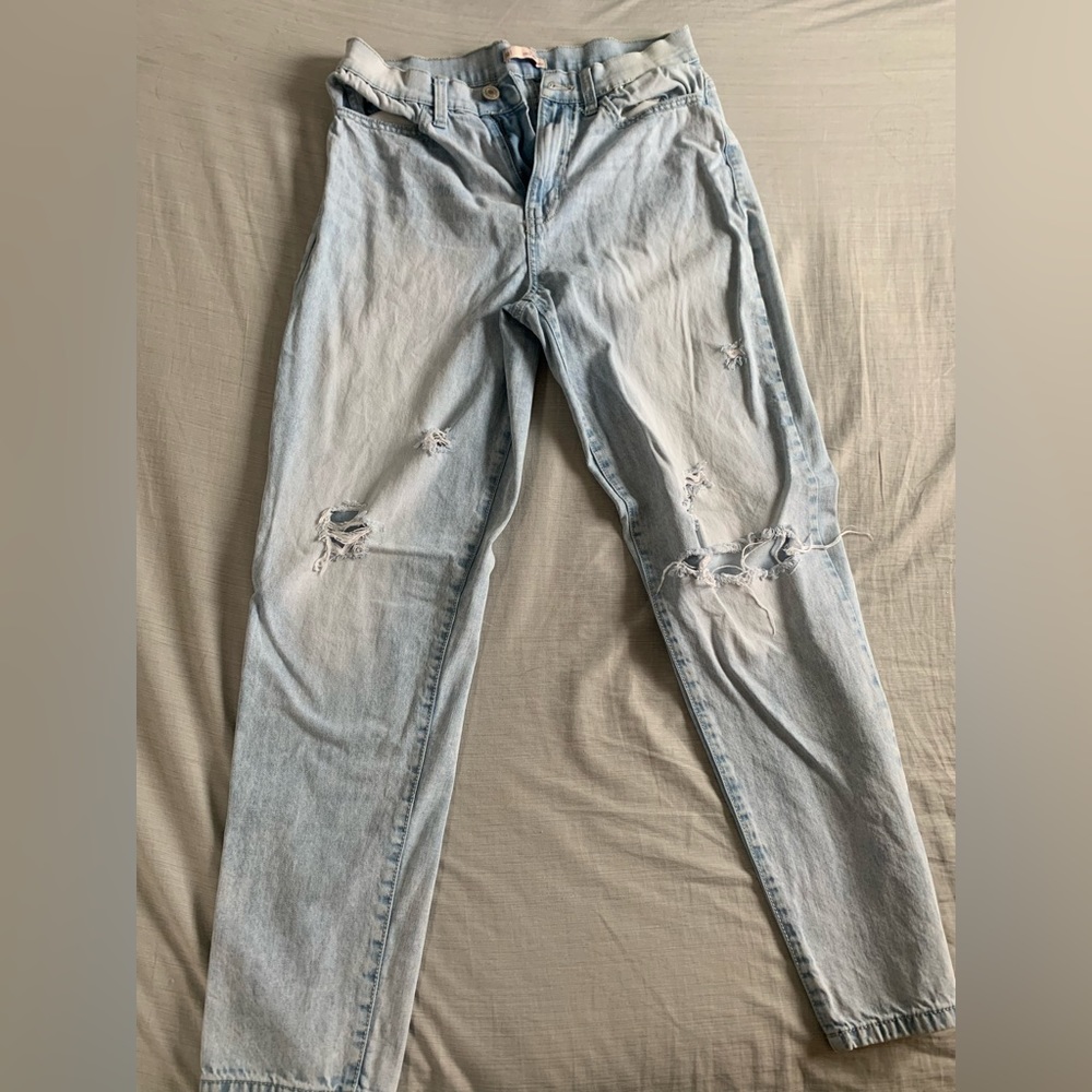 Curvy Mom Jeans High Rise